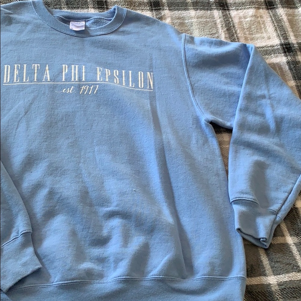 Delta phi epsilon crewneck size m